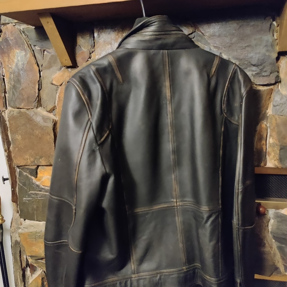 Genuine leather Jacket - Picture 3 of 10